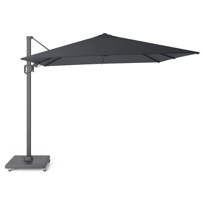 Milano T² zweefparasol | 300x300cm  | antraciet