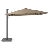 Milano T² zweefparasol | 300x300cm  | taupe