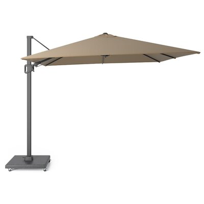 Milano T² zweefparasol | 300x300cm  | taupe