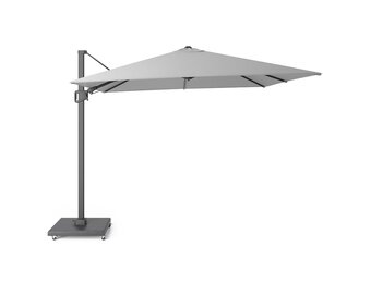 Milano T² zweefparasol | 300x300cm  | Light Grey