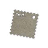 Milano T² zweefparasol | 300x300cm met Modena parasolvoet 90kg | taupe