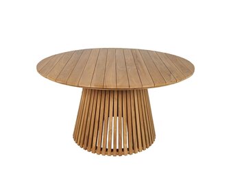 Palau dining tuintafel 5 personen | teakhout | Natural Teak | Ø140cm rond