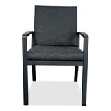 Seattle dining tuinstoel | aluminium | antraciet