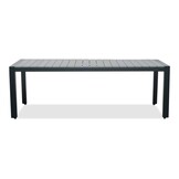 Cortona Grey/Montreux dining tuinset | 6 personen | polywood + kunststof | 220cm