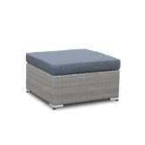 Asker hoek loungeset met stoel 6 personen | wicker | Ash Grey | 5-delig - 240x240cm