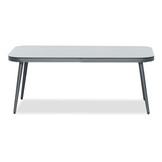 Nova stoel-bank loungeset 5 personen | aluminium + touw | donkergroen | 4-delig