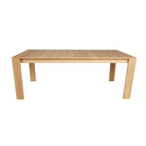 Oakland/Padua olijfgroen dining tuinset | 6 personen | teakhout + touw | 240cm