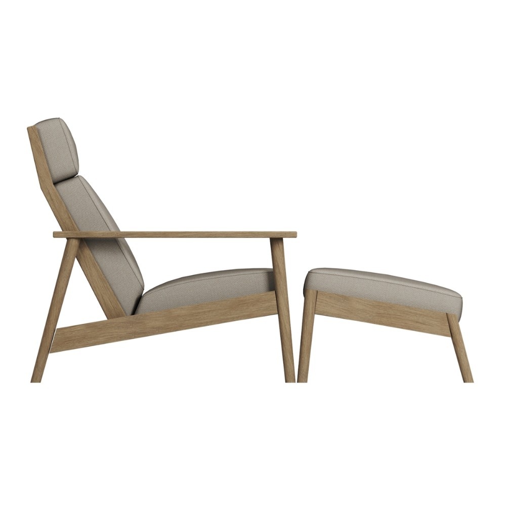 Maywood lounge balkonset 2 personen | hardhout | Light Brown | 4-delig