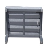 Melson stoel-bank loungeset - verstelbaar 5 personen | aluminium | antraciet | 5-delig