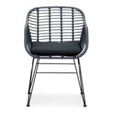 Cleve/Napels dining tuinset | 8 personen | teakhout + wicker | 280cm ovaal
