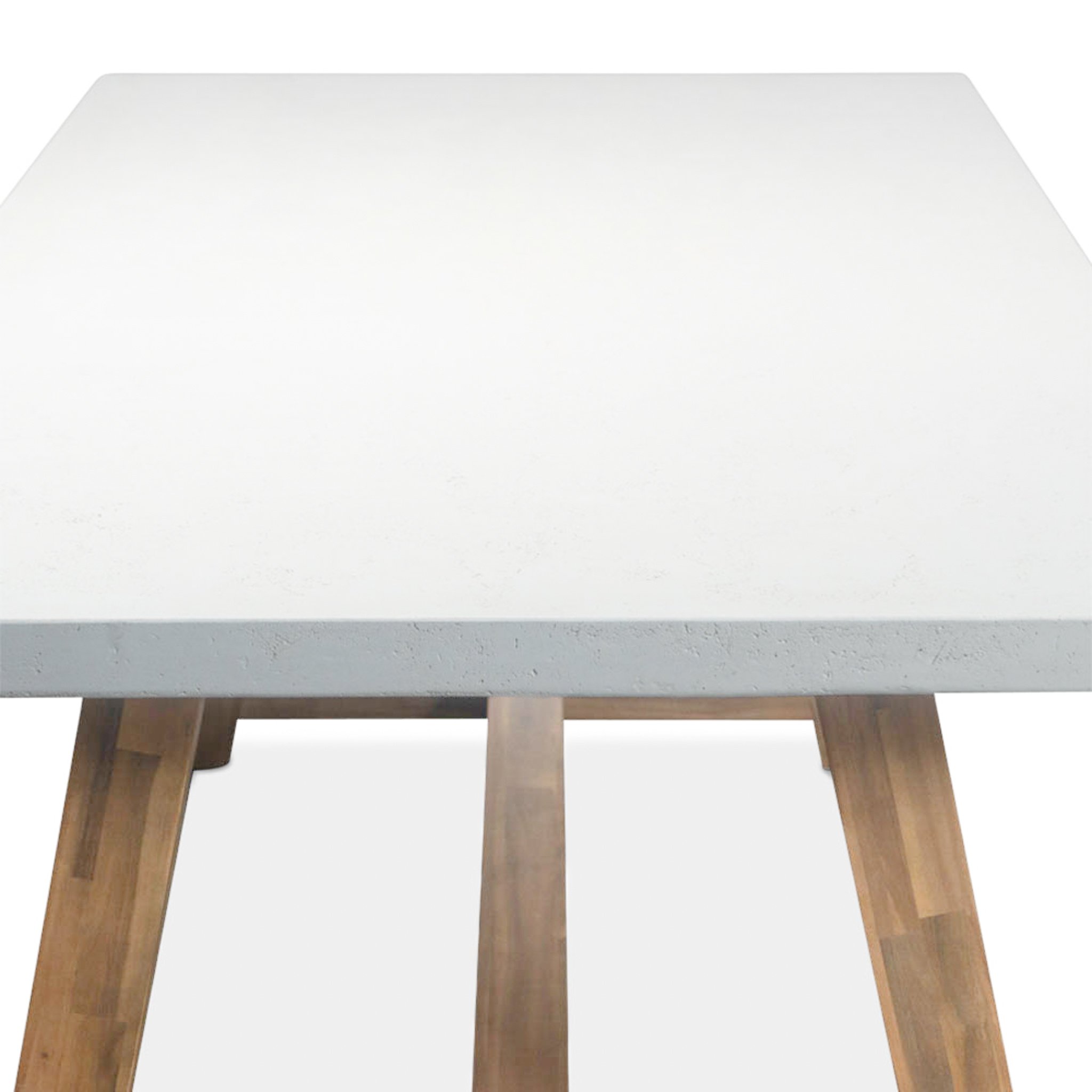 Monaco/Carlos Charcoal dining tuinset | 4 personen | wit marmer | 200cm