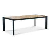 Cortona/Seville mint dining tuinset | 6 personen | polywood + touw | 220cm