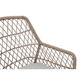 Royan/Anna dining tuinset | 4 personen | aluminium + wicker | 160cm