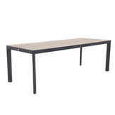 Royan/Anna dining tuinset | 6 personen | aluminium + wicker | 220cm