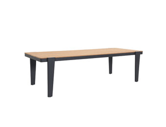 Vigo dining tuintafel 6 personen | teakhout + aluminium | Natural Teak | 260cm