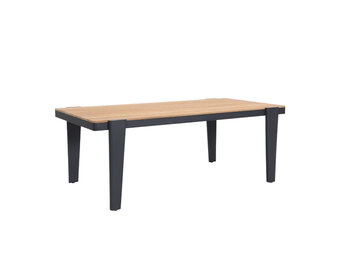 Vigo dining tuintafel 4 personen | teakhout + aluminium | Natural Teak | 200cm