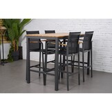 Douglas barset 5-delig | aluminium | antraciet | 150cm