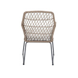 Royan/Anna dining tuinset | 6 personen | aluminium + wicker | 220cm