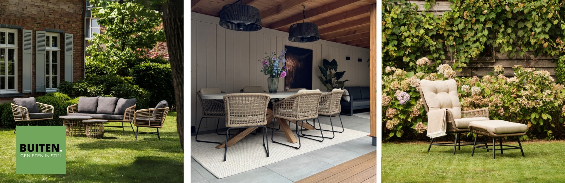 Merk BUITEN living tuinmeubelen