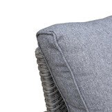 Stockholm loungestoel tuin | wicker | grijs