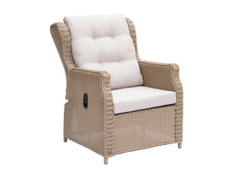 Geneve loungestoel tuin | wicker | Royal Sand
