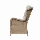 Glasgow dining loungeset 6 personen | wicker | Royal Sand | 3-delig - 258x202cm