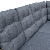 Glasgow dining loungeset 6 personen | wicker | Ash Grey | 3-delig - 258x202cm