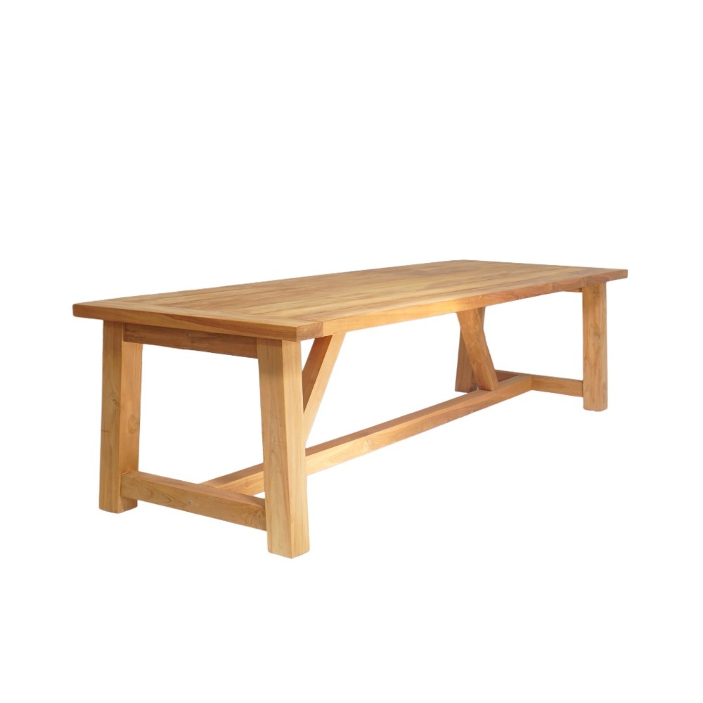 Alba dining tuintafel 8 personen | teakhout | Natural Teak | 300cm