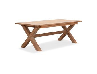 Riga dining tuintafel 4 personen | teakhout | Natural Teak | 200cm