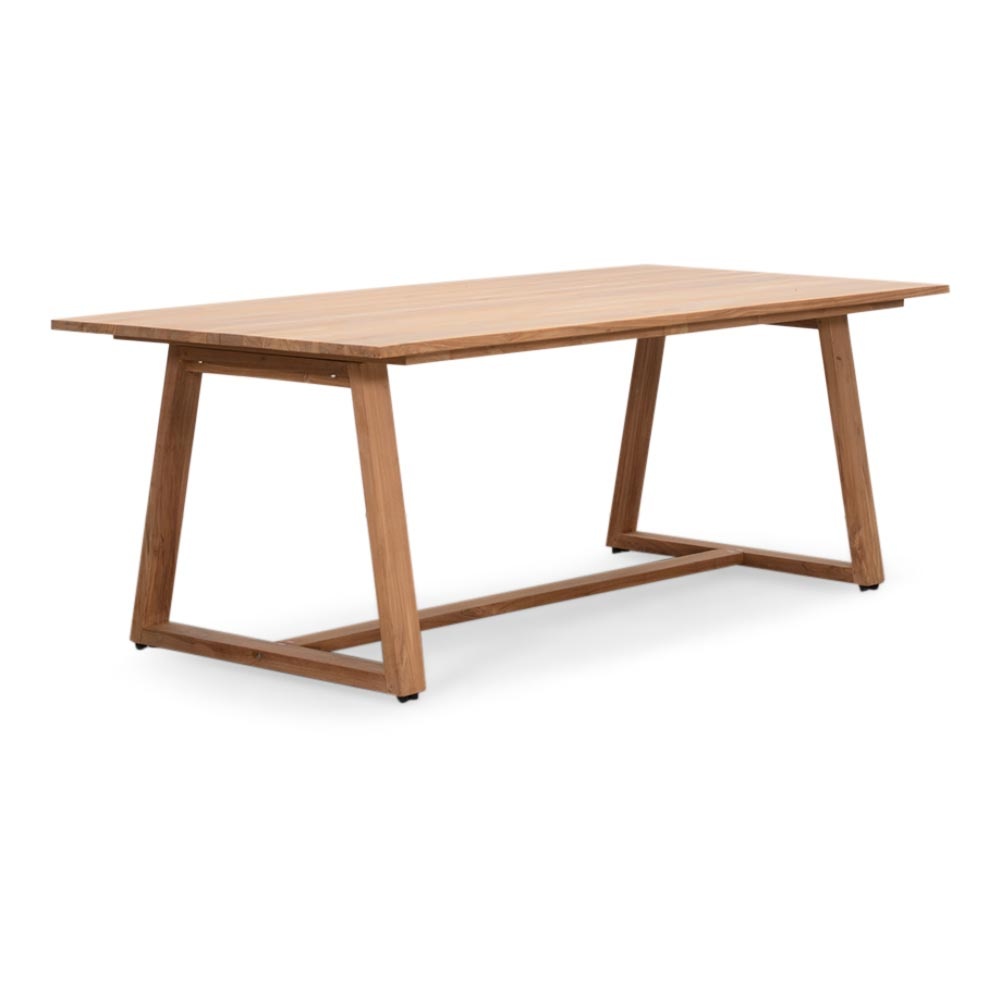 Gotenburg dining tuintafel 4 personen | teakhout | Natural Teak | 200cm afbeelding
