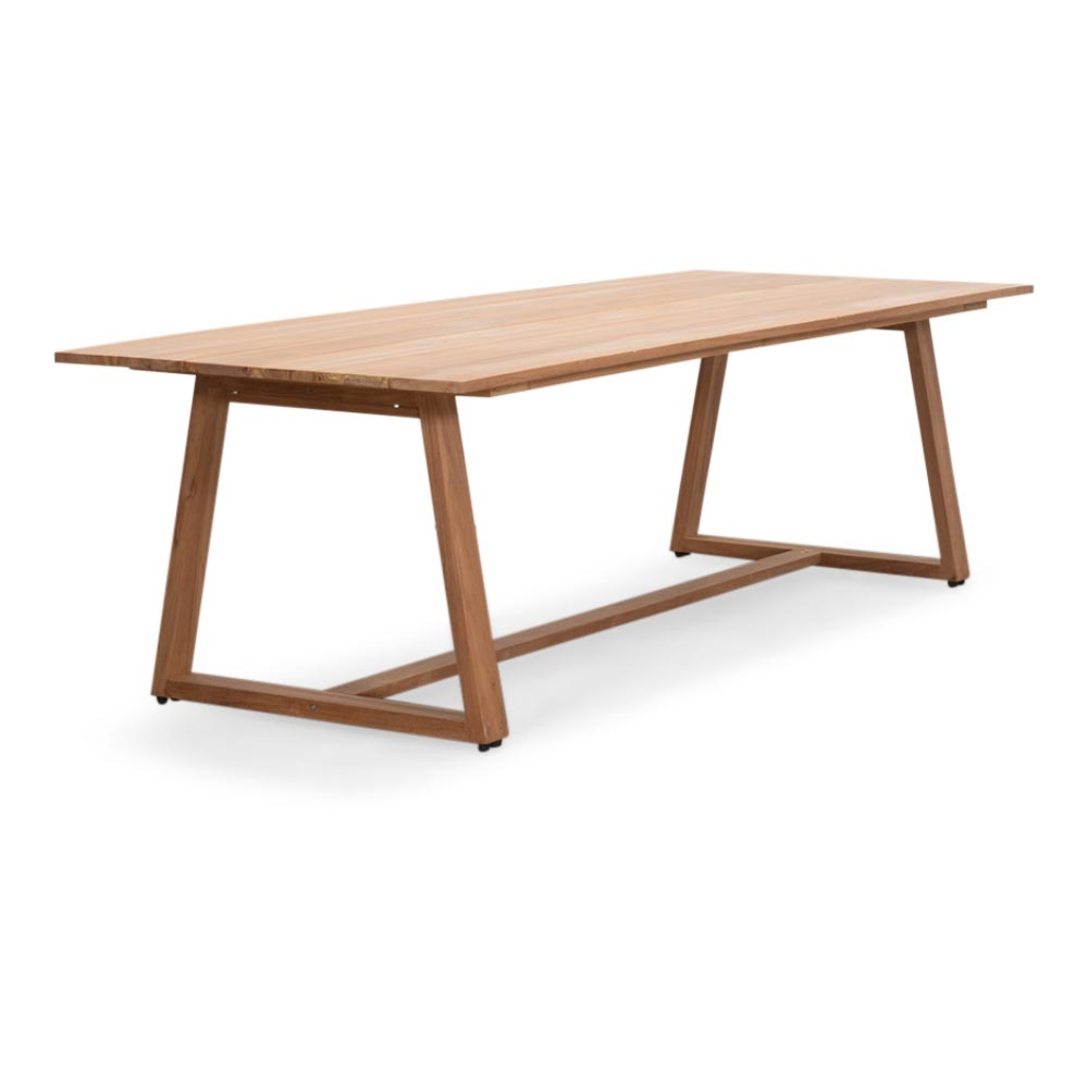 Gotenburg dining tuintafel 6 personen | teakhout | Natural Teak | 250cm afbeelding