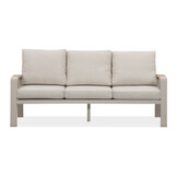 Seattle stoel-bank loungeset 5 personen | aluminium + polywood | beige | 4-delig