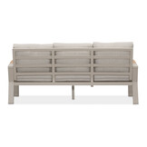 Seattle stoel-bank loungeset 5 personen | aluminium + polywood | beige | 4-delig