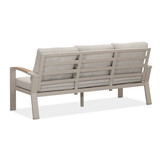 Seattle stoel-bank loungeset 5 personen | aluminium + polywood | beige | 4-delig