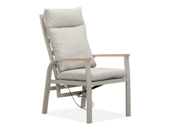 Annecy dining tuinstoel | aluminium | beige