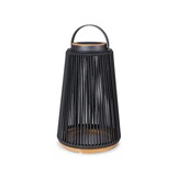 Rocca sfeerlamp tuin solar | aluminium + teakhout | antraciet | 56cm