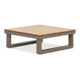 Canyon hoek loungeset 5 personen | aluminium + hardhout | beige | 4-delig - 288x288cm