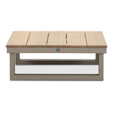 Canyon hoek loungeset 5 personen | aluminium + hardhout | beige | 4-delig - 288x288cm