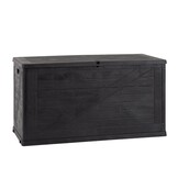 Multibox Wood opbergbox | 420L - 120cm | antraciet