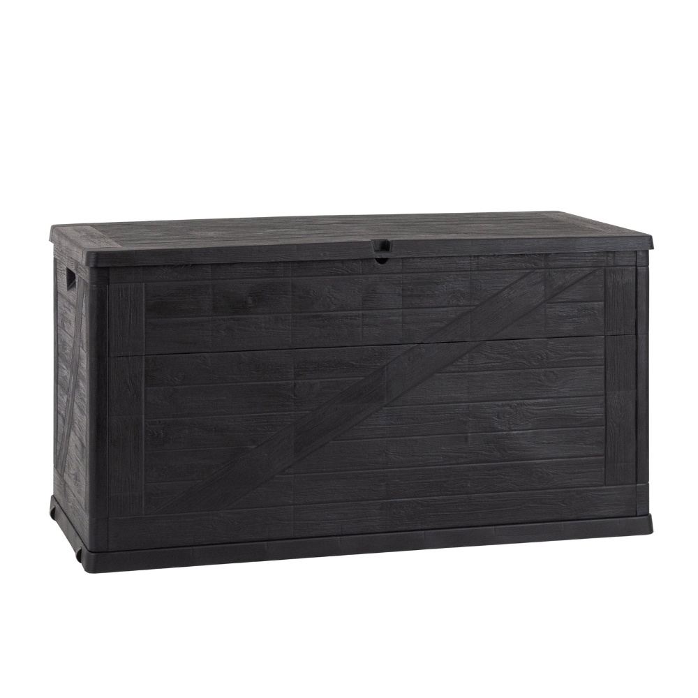 Multibox Wood opbergbox | 420L - 120cm | antraciet