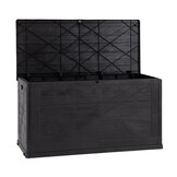 Multibox Wood opbergbox | 420L - 120cm | antraciet