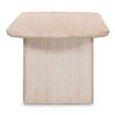 Mees dining tuintafel 6 personen | polystone | travertinlook | 240cm