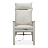 Annecy beige dining tuinset | 6 personen | teakhout + aluminium | 227cm