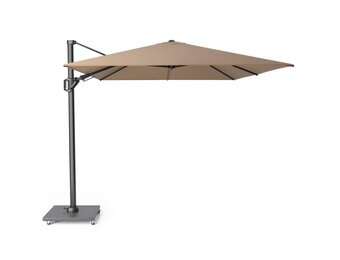 Challenger T² zweefparasol | 350x260cm  | taupe