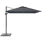 Platinum Voyager T² zweefparasol - premium doek | 270x270cm  | Faded Black