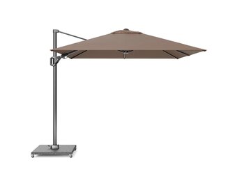 Voyager T² zweefparasol - premium doek | 270x270cm  | Havanna