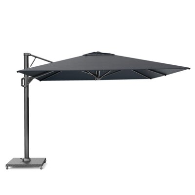 Beaufort zweefparasol - premium doek | 320x320cm  | Faded Black