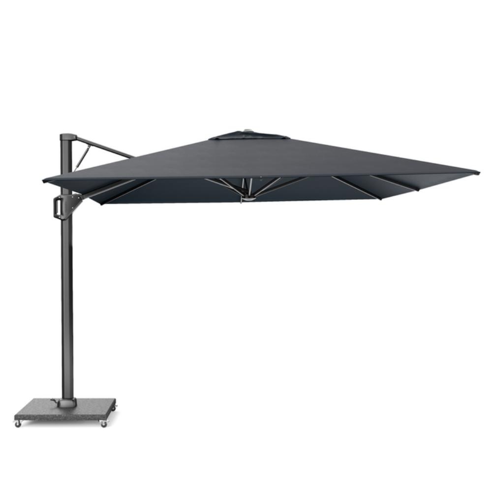 Beaufort zweefparasol - premium doek | 320x320cm | Faded Black