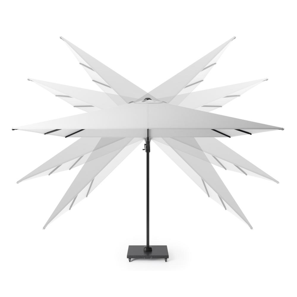 Challenger T² zweefparasol - premium doek | 260x350cm | Manhattan