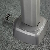 Challenger T² Glow zweefparasol - premium doek | 300x300cm  | Faded Black